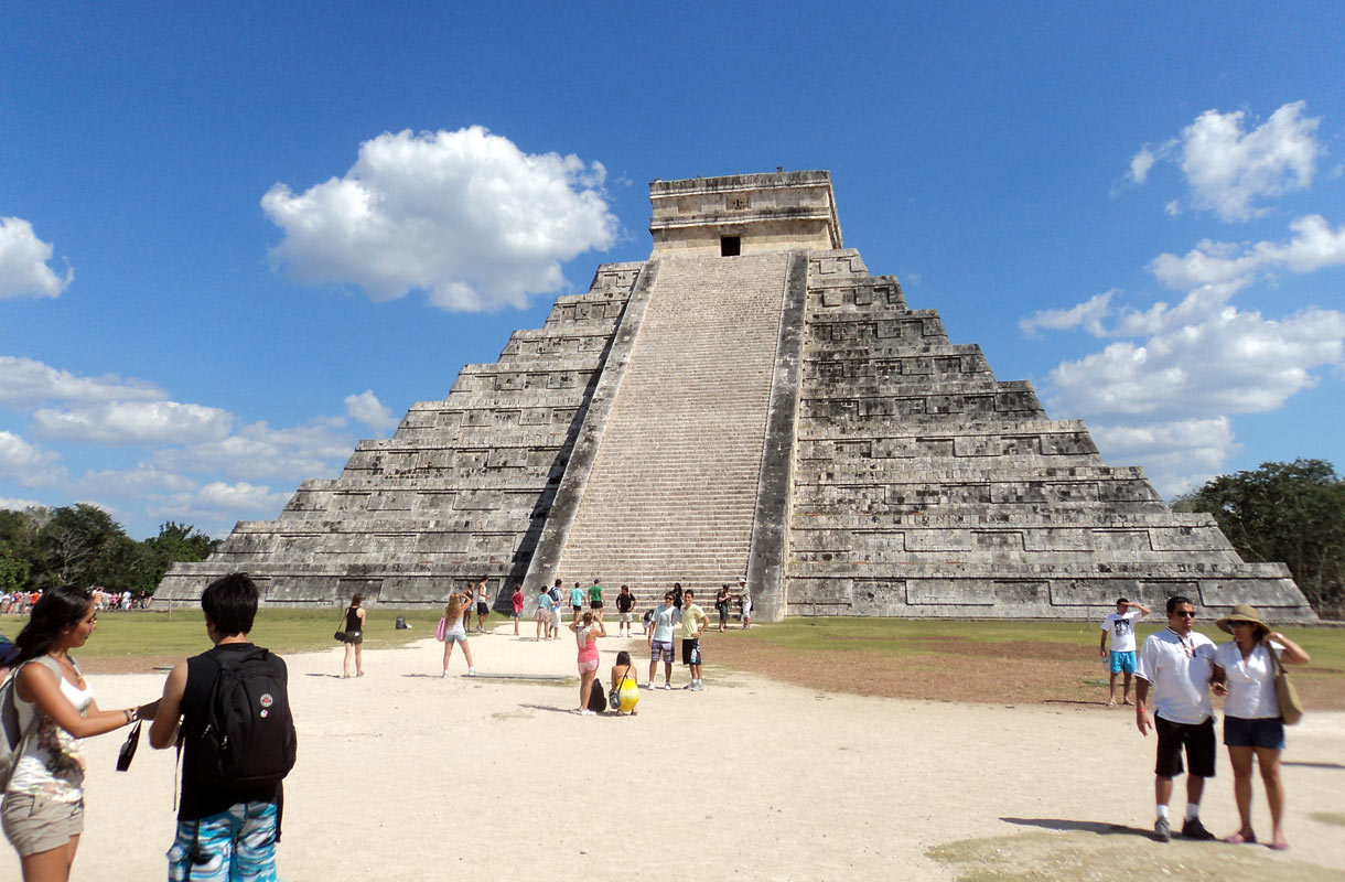 Chichén Itzá Meksikossa. 