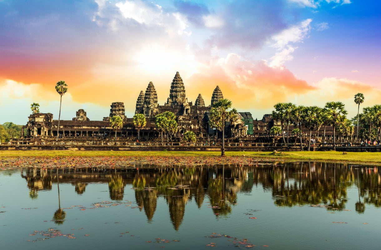 Koe Angkor Watin unohtumaton auringonnousu