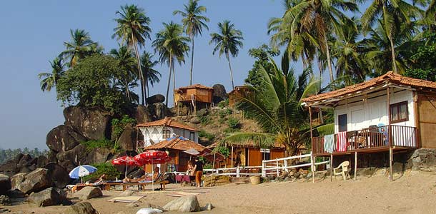 Intian Goa on mausteinen rantakohde