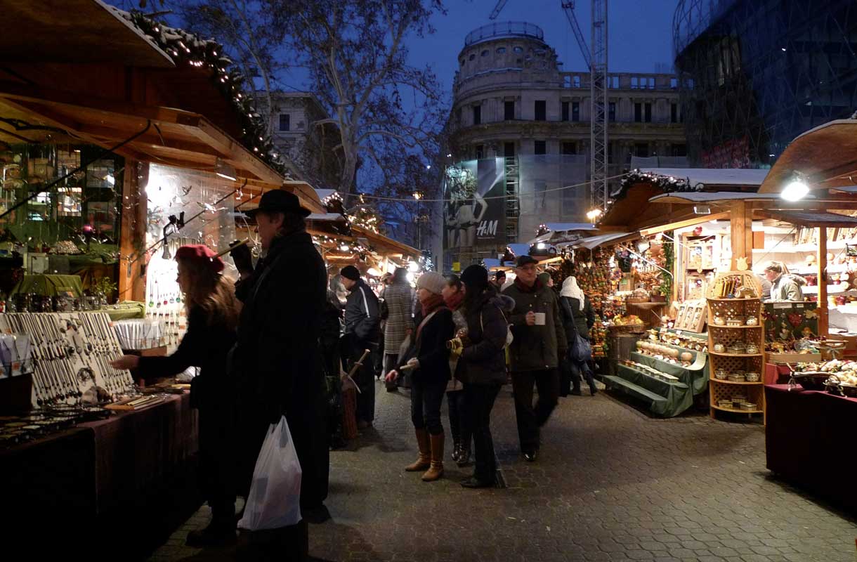 Budapest joulumarkkinat