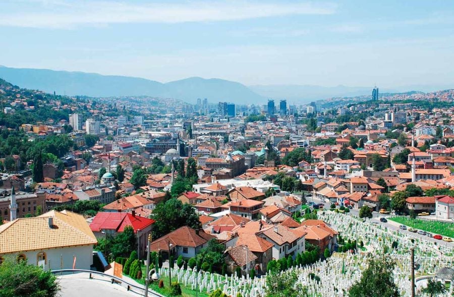 Sarajevo on kiehtova kaupunkikohde.