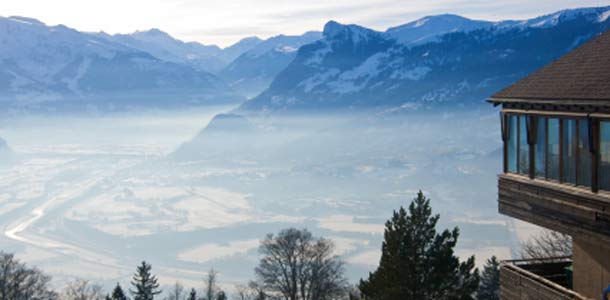 Vuoristomaisemia Liechtensteinissa