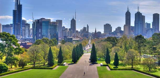Melbourne on monikasvoinen kaupunki