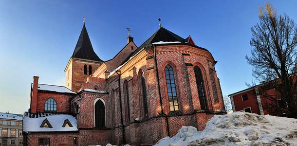 Johanneksen kirkko on yksi Tarton suosituimmista nähtävyyksistä