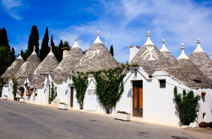 Alberobello tunnetaan trulleistaan