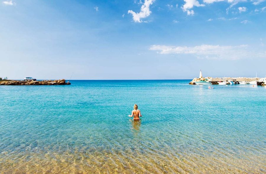Uimari Kyproksella