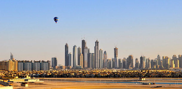 Kuumailmapallolento Dubaissa