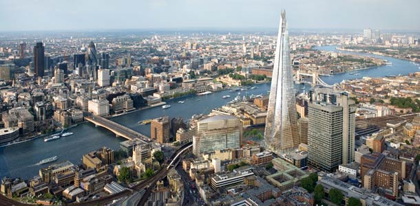 Euroopan korkein rakennus avattiin Lontoossa