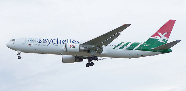 Air Seychellesin lentokone