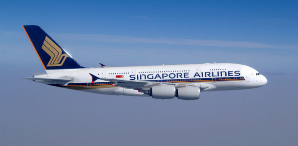 Singapore Airlines on palkittu lentoyhtiö