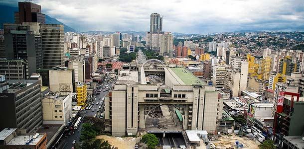Venezuelan pääkaupunki Caracas
