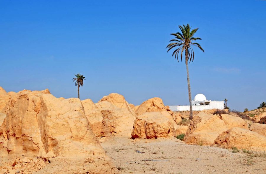Tunisian Kebili on yksi maailman kuumimmista paikoista.