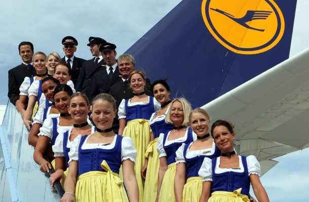 Lufthansa juhlistaa Oktoberfestiä