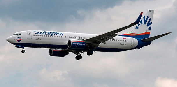 Turkkilainen lentoyhtiö SunExpress aloittaa lennot Helsingistä Izmiriin