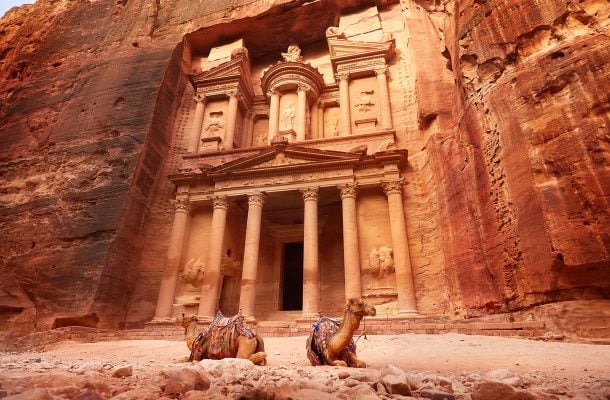 Petran rauniokaupunki on ihme erämaan keskellä