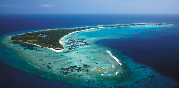 Malediivien korkein huippu on vain viidessä metrissä