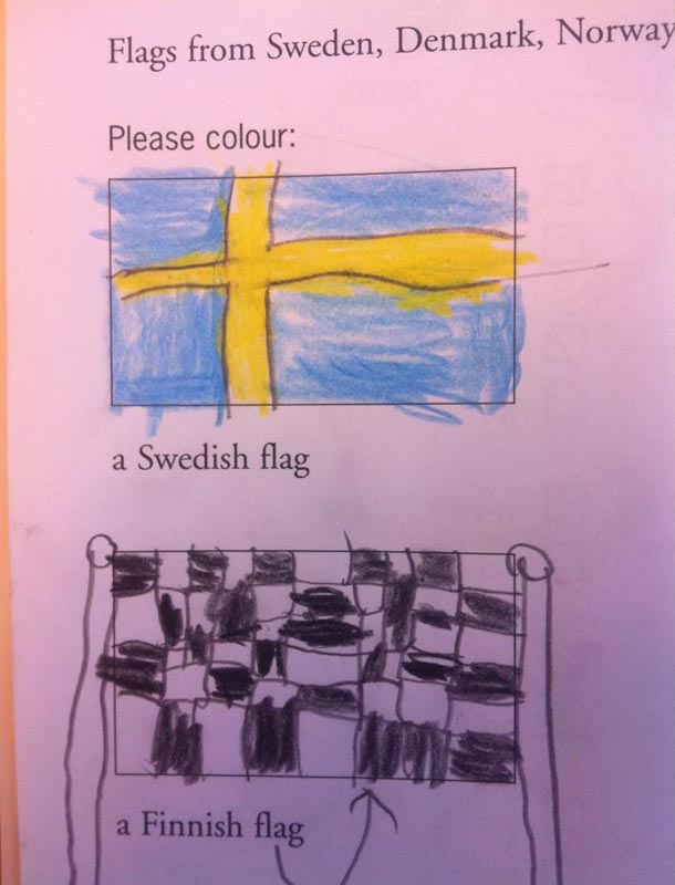 Suomen lipusta tuli ruutulippu