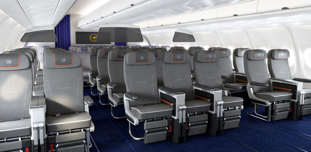 Lufthansan uusi matkustusluokka Premium Economy