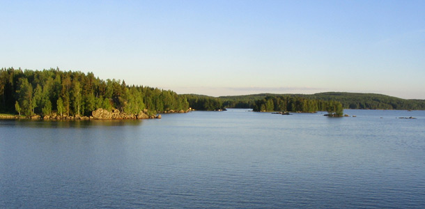Suomalainen järvimaisema