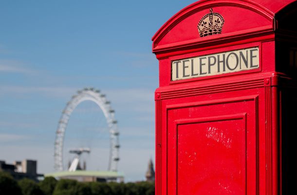 Lontoon puhelinkoppi
