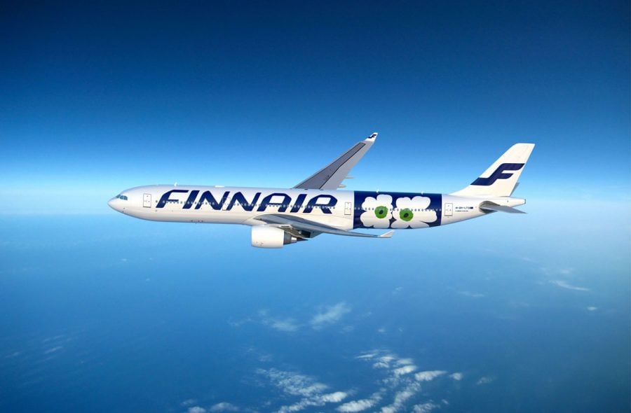 Finnairin ja Marimekon yhteistyö jatkuu