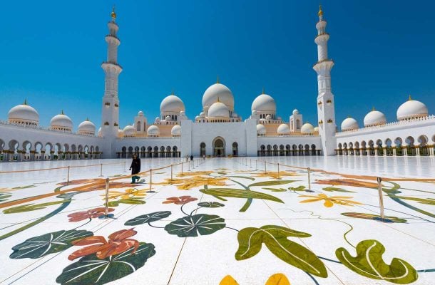 Sheikki Zayedin moskeija Abu Dhabissa