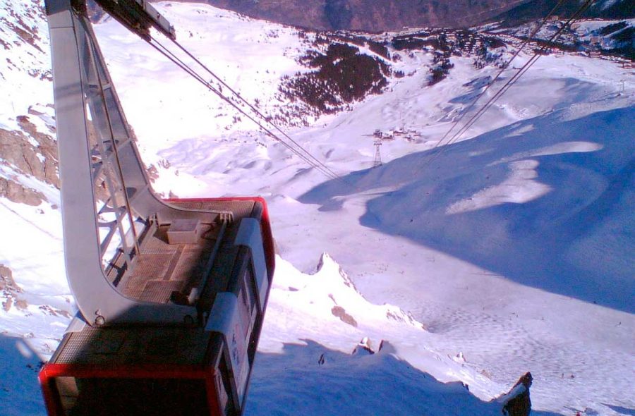 Majoitus hiihtohississä Ranskan Alpeilla
