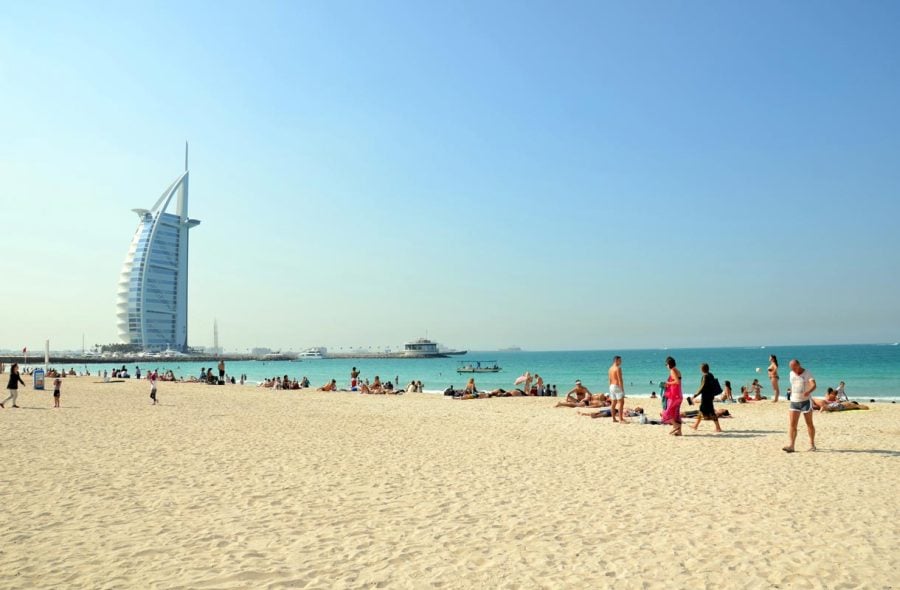 Dubain parhaat rannat