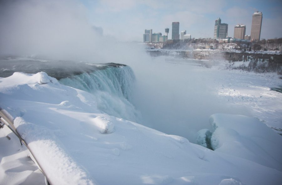 Niagaran putoukset talvella