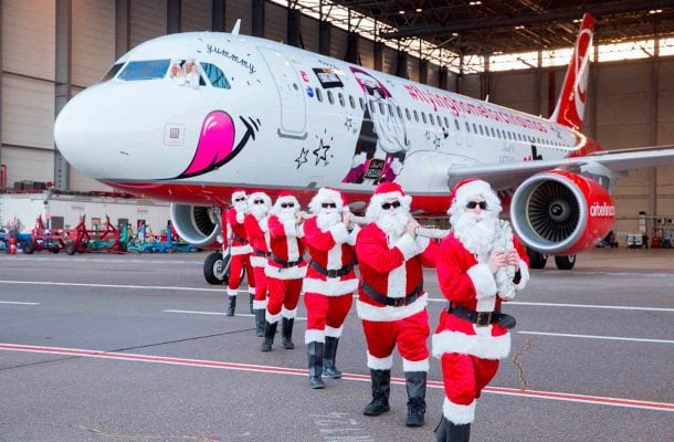 Air Berlinin joulukone