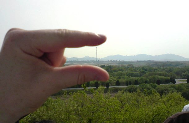 Pohjois-Korean Gijeong-dongin kylää ei oikeasti ole olemassakaan