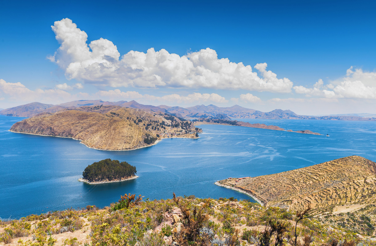 Titicaca-järvi, Bolivia