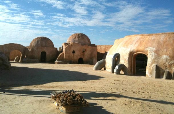 Tähtien sota -kuvauspaikat Tunisiassa