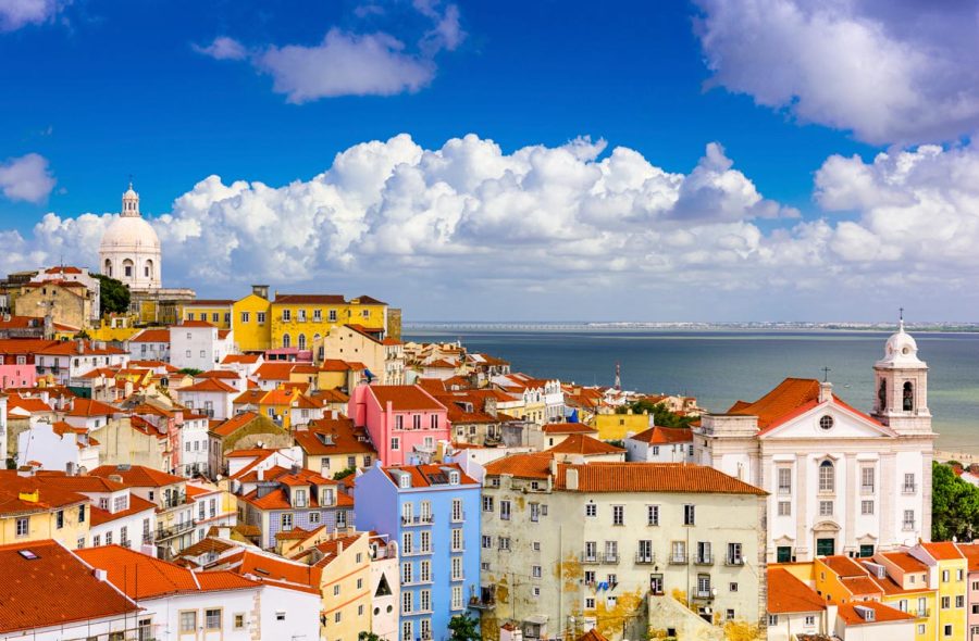 Maisema Lissabonissa