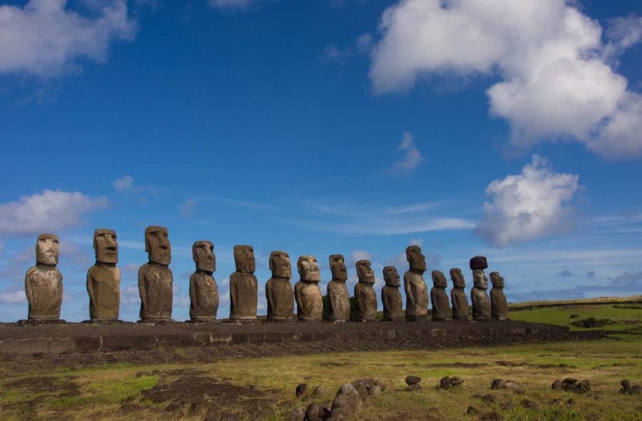 Moai-patsaat Pääsiäissaarella