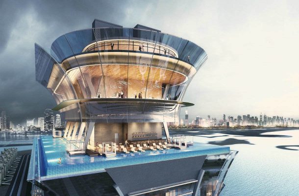 Dubaihin aukeaa huikea uima-allas vuonna 2018