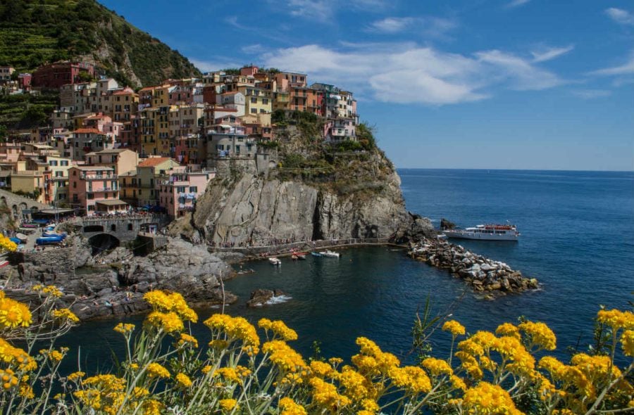 Italian Cinque Terre alkaa rajoittaa turistien määrää
