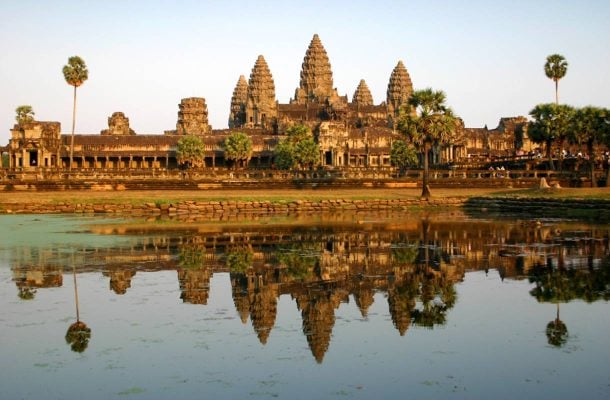 Angkor Watin temppeli Kambodzassa