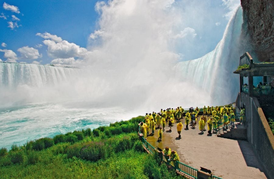Niagaran putoukset Kanadan ja Yhdysvaltojen rajalla