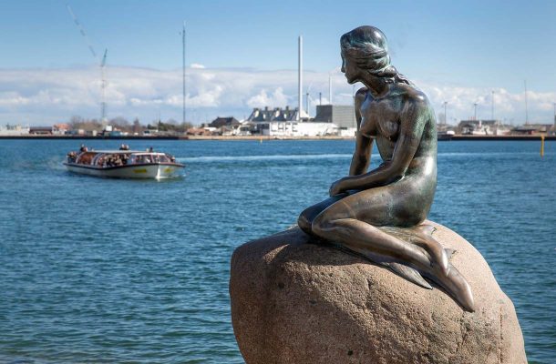 Pieni merenneito on Kööpenhaminan symboli.