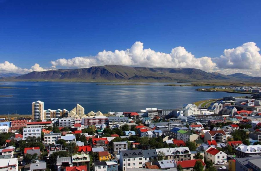 Islannin pääkaupunki Reykjavik