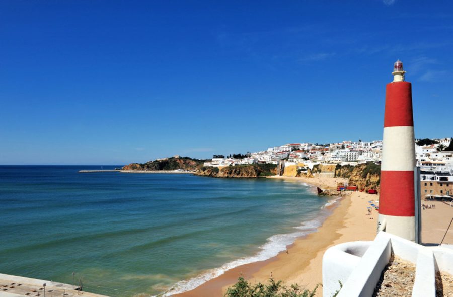 Algarven rannikko Portugalissa
