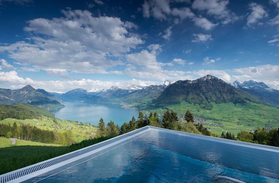 Hotelli Villa Honegg Sveitsissä