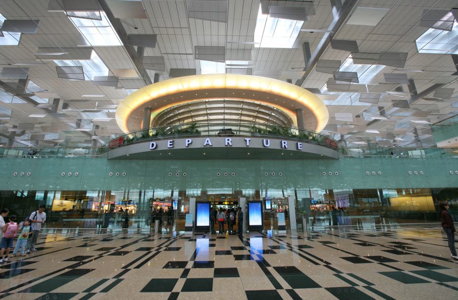 Changin lentoasema Singaporessa