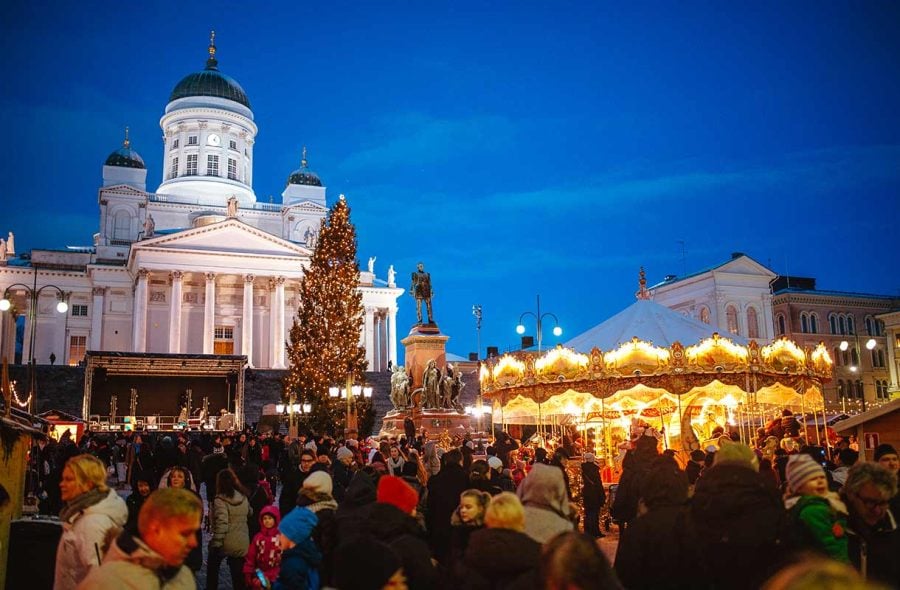 Joulumarkkinat Helsingissä