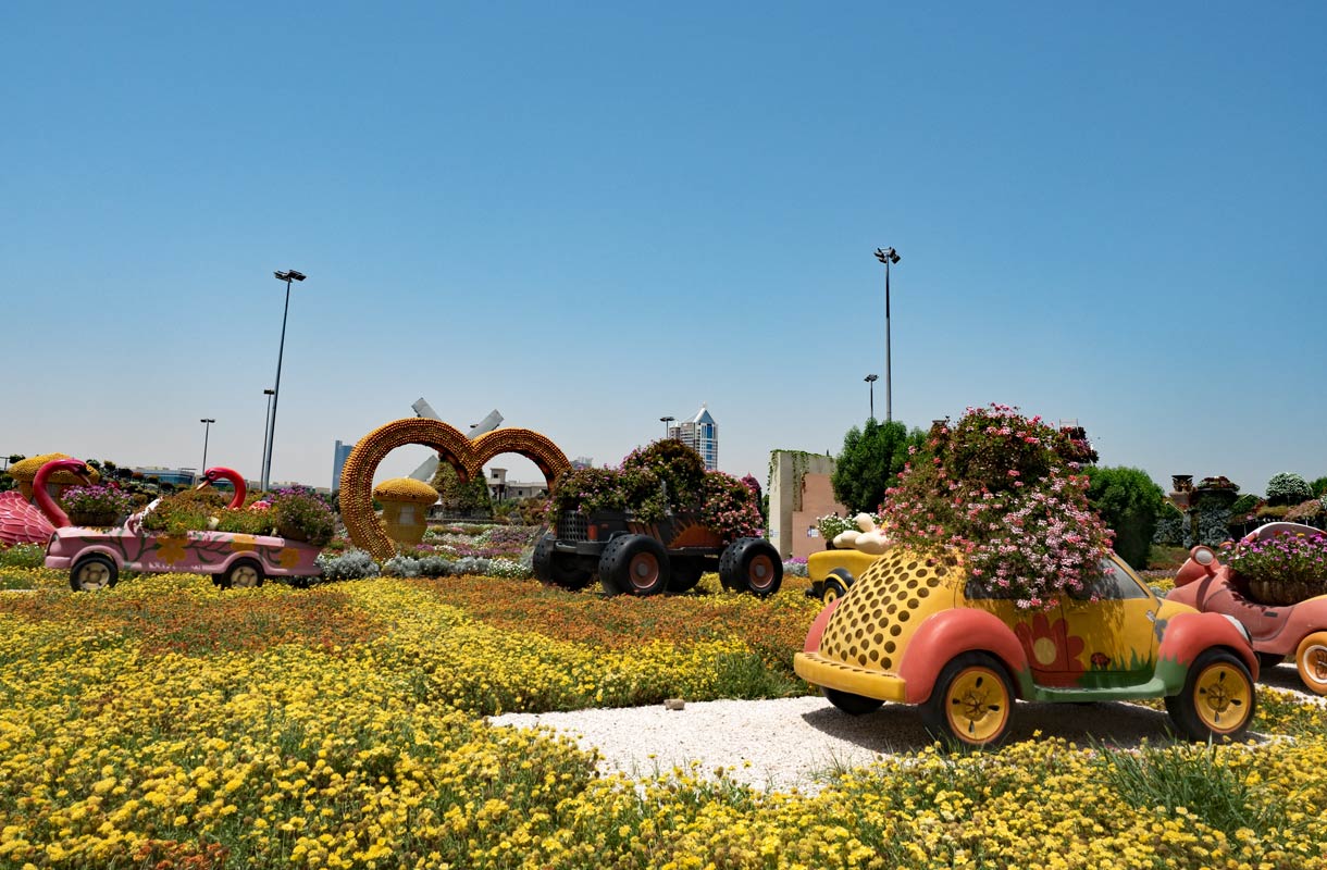 Dubain kukkiva Miracle Garden