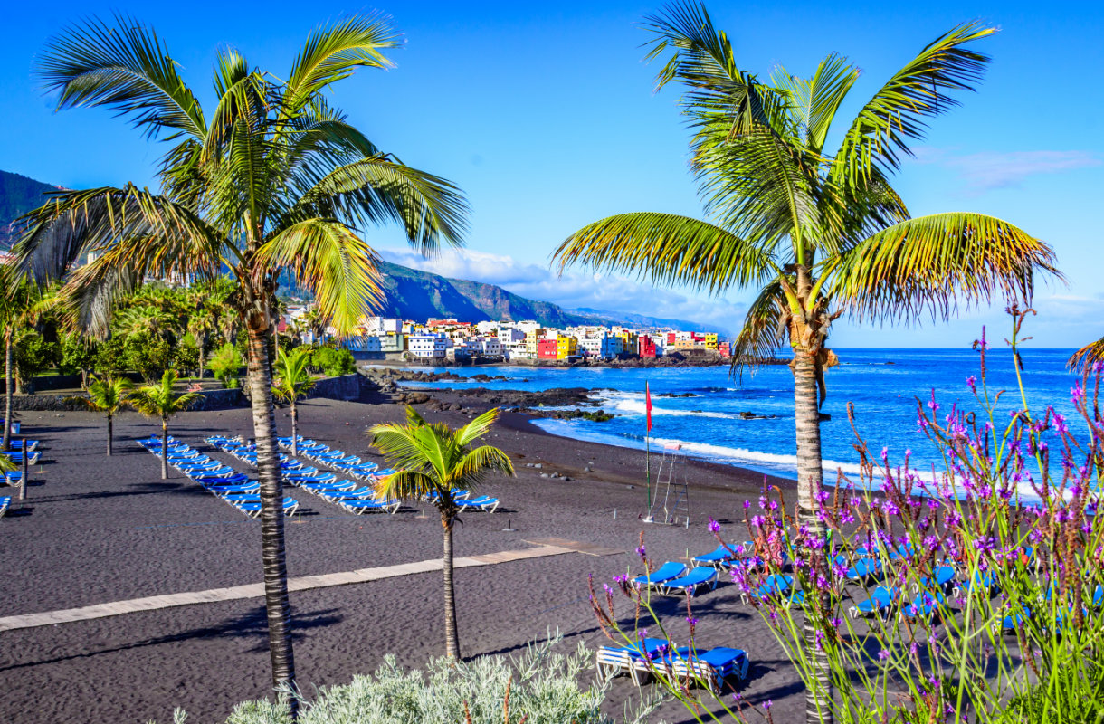 Playa Jardin, Puerto de la Cruz