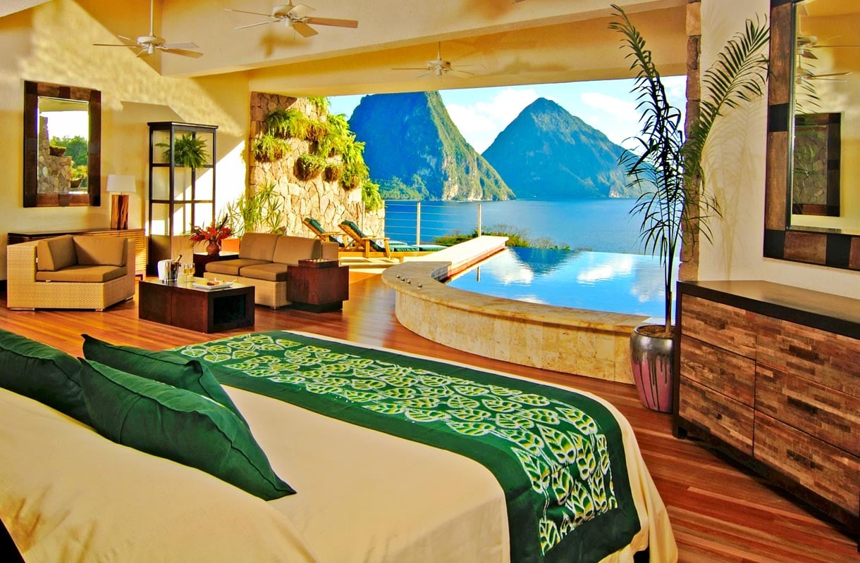 Jade Mountain Resort. St. Lucia