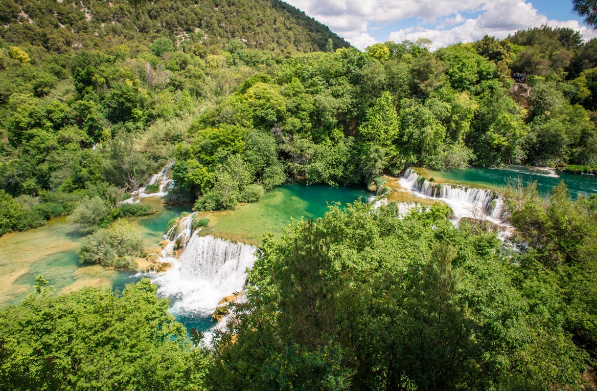 Krkan kansallispuisto, Kroatia
