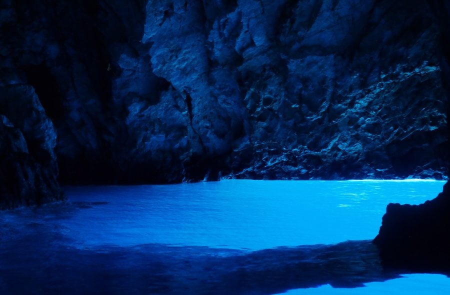Sininen luola, Kroatia
